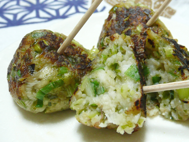 葱焼きのたこ焼きバージョン!?