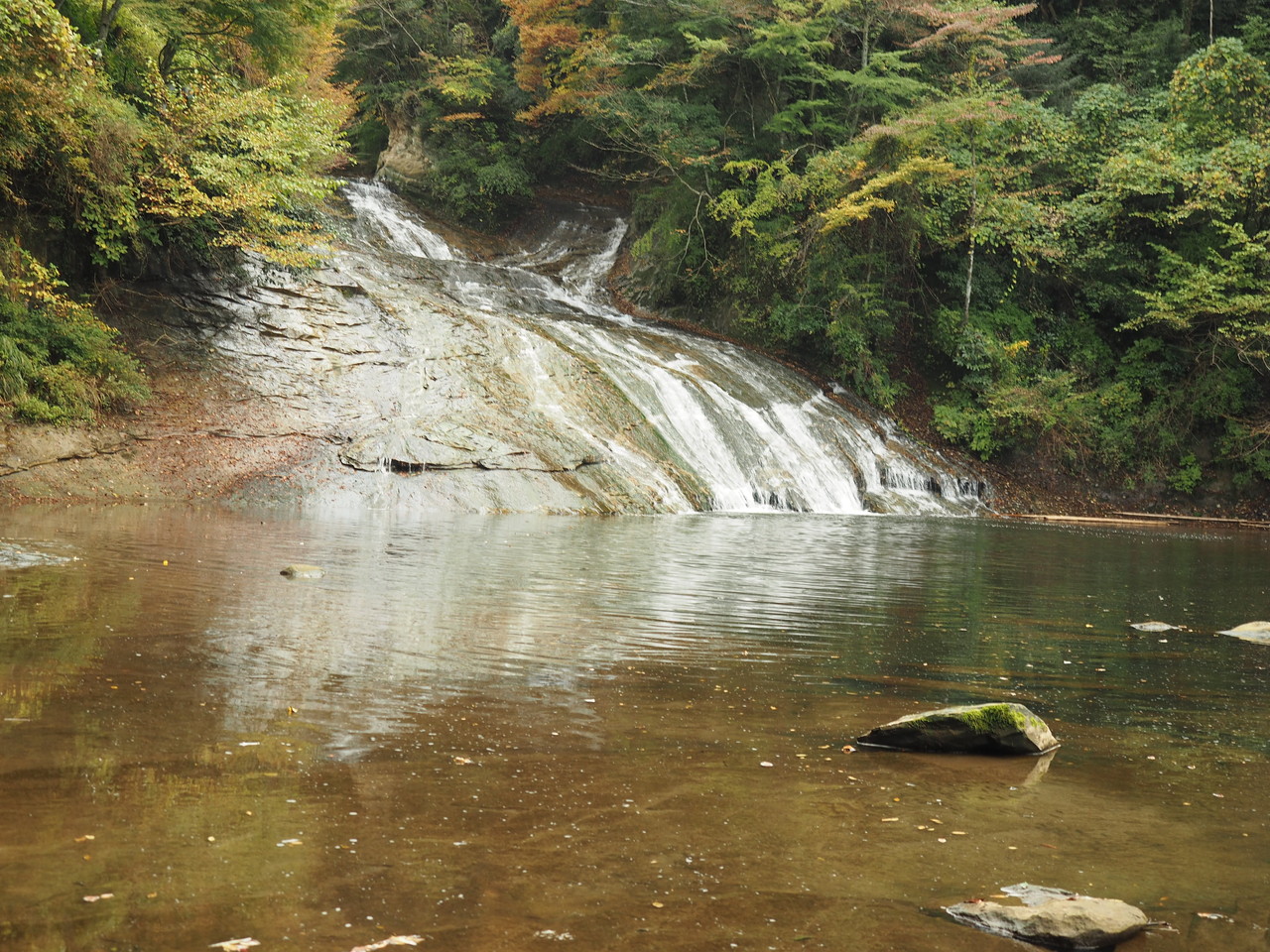 養老渓谷 粟又の滝 けっこう、けだらけ