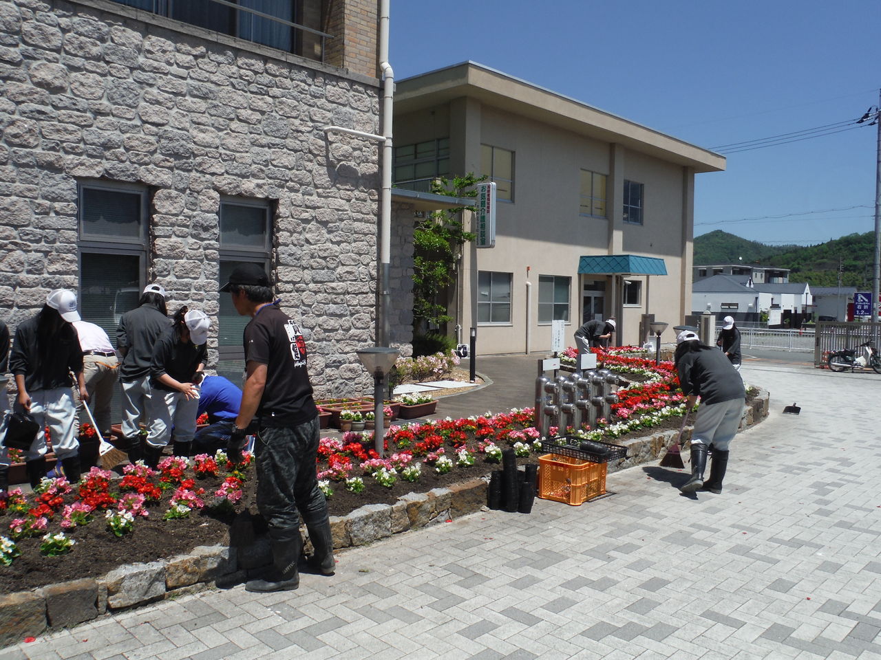 花壇の植え替え 夏に向かって 長生園 近況報告