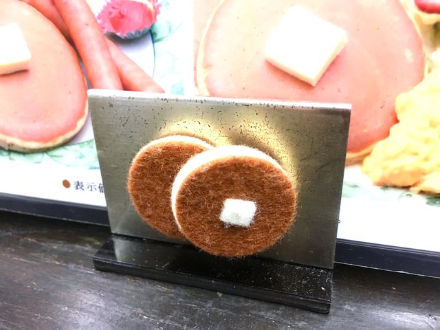 日本橋 花時計 我慢できずホットケーキランチ ちょっとソコマデ