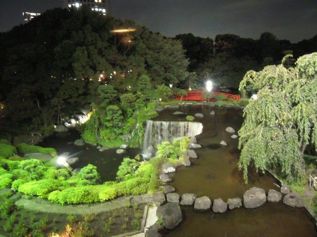 ホテルニューオータニ東京 ガーデン ラウンジ 日本庭園を眺めて夜ケーキ ちょっとソコマデ