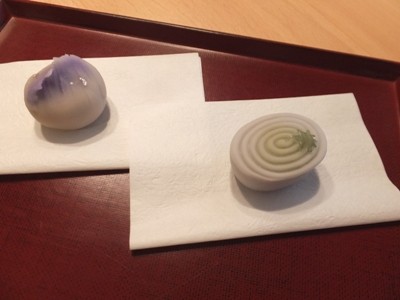 俵屋さんの主菓子