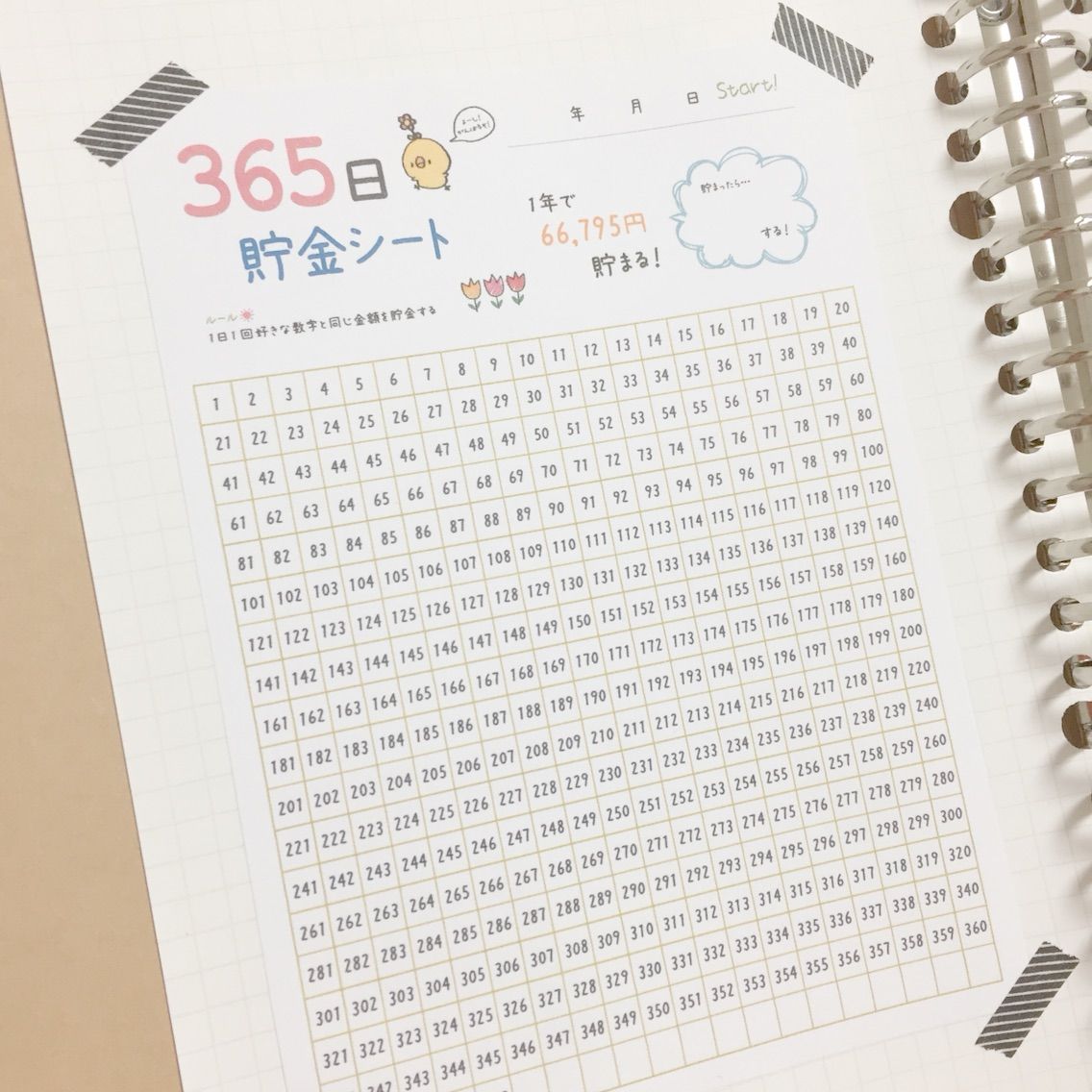 365日貯金はじめました こふくのおうち 365日貯金はじめました こふくのおうち