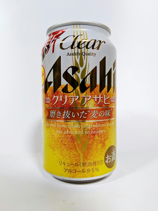 アサヒ　クリアアサヒ　リキュール(発泡性) アルコール分6%