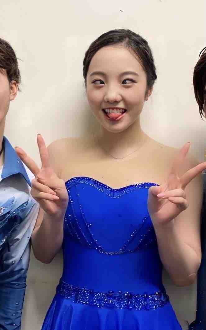 本田真凛のアヘ顔ダブルピース あごひげ海賊団