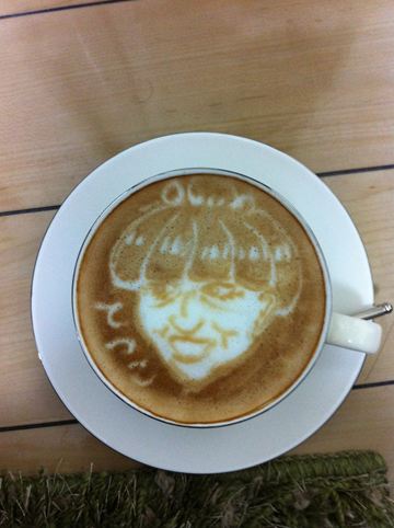 コーヒーアート034(拡大表示) コーヒーアート034(拡大表示)