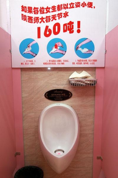 女性用立ちショントイレ１(拡大表示)