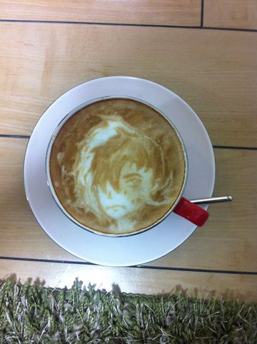 コーヒーアート015(拡大表示) コーヒーアート015(拡大表示)
