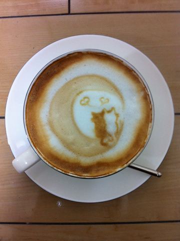 コーヒーアート010(拡大表示) コーヒーアート010(拡大表示)
