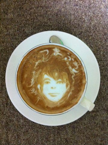 コーヒーアート042(拡大表示) コーヒーアート042(拡大表示)