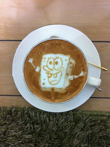 コーヒーアート030(拡大表示) コーヒーアート030(拡大表示)