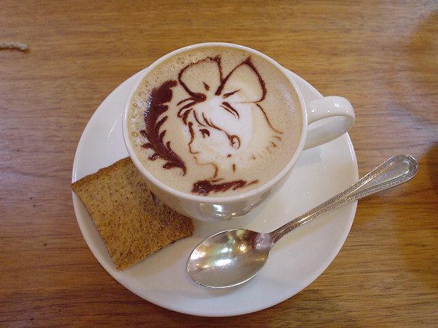 コーヒーアート048(拡大表示) コーヒーアート048(拡大表示)