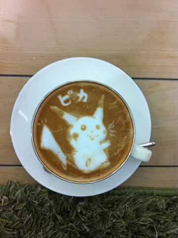 コーヒーアート017(拡大表示) コーヒーアート017(拡大表示)