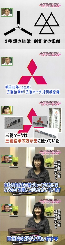 三菱グループのマーク(拡大表示)