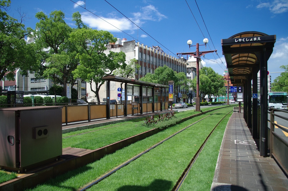 鹿児島の路面電車(拡大表示)