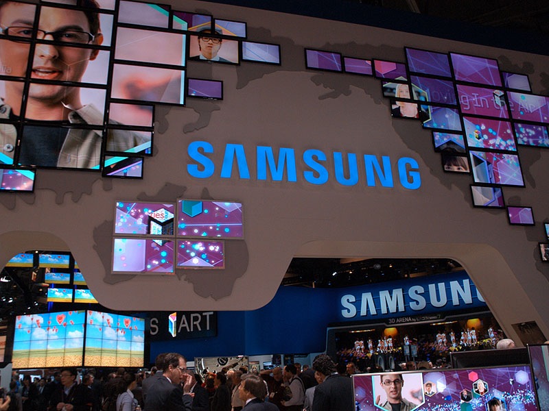 サムスンの世界地図には日本がない(拡大表示)