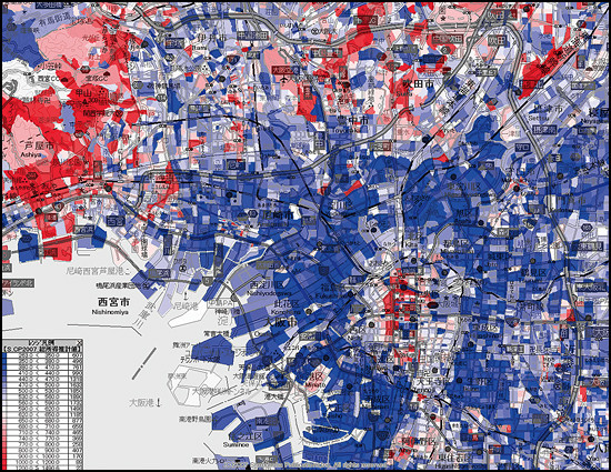 所得　名古屋(拡大表示)