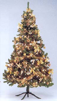 180cmクリスマスツリーセット ゴールド のクリスマス飾り クリスマスツリー クリスマス用品 クリスマス飾りの販売してます