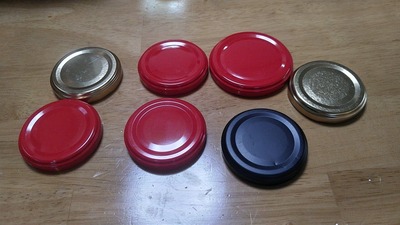 ジャム瓶 リユースキャップ