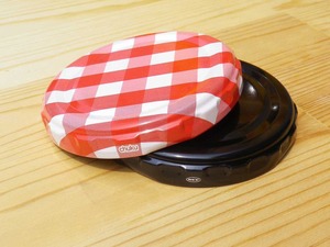 ジャム瓶印刷付キャップ