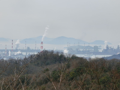 水島の工業地帯