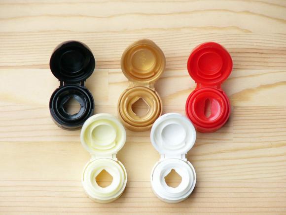 樹脂ヒンジキャップに新色登場！