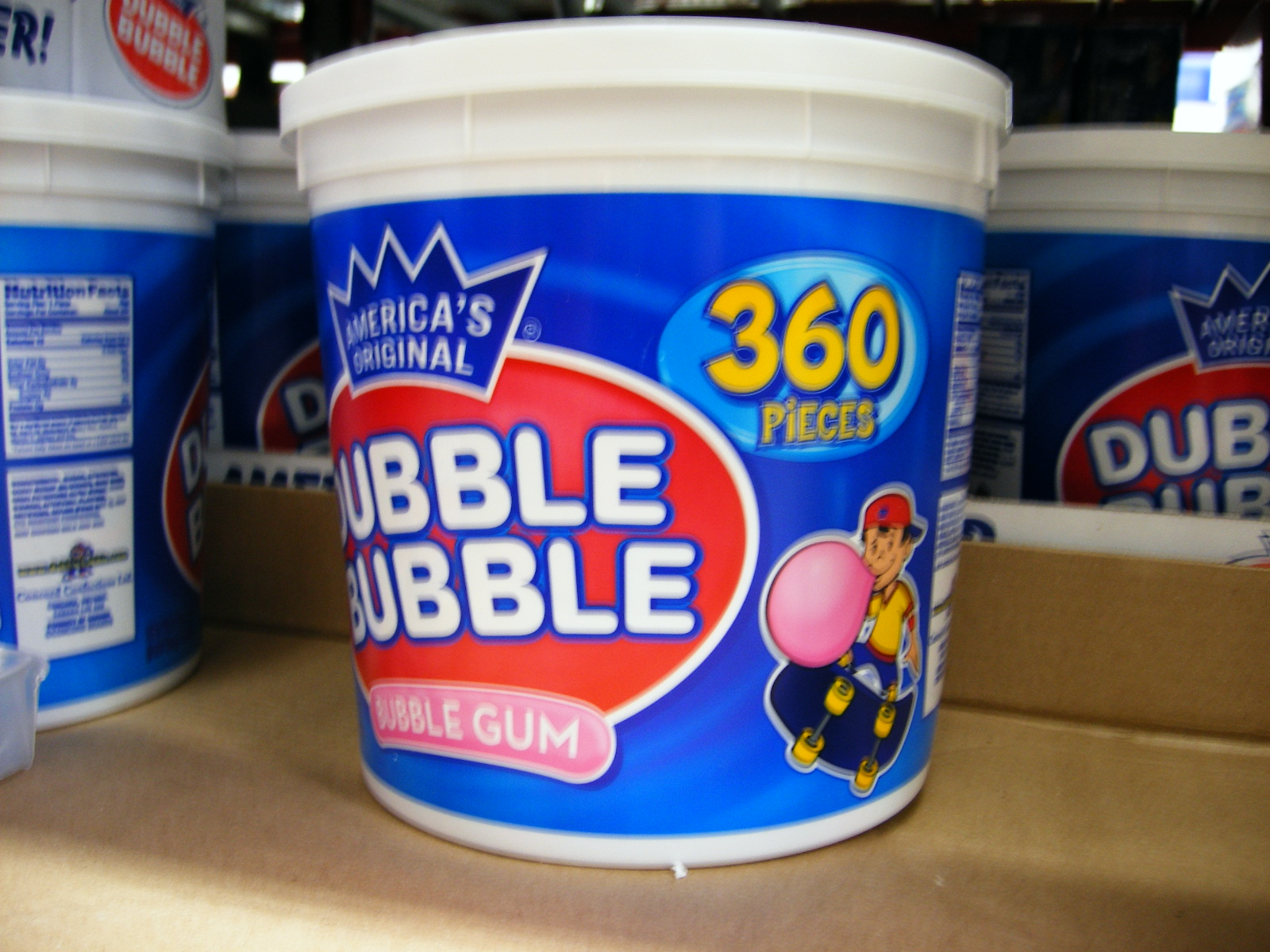 ガムいろいろ 気になるアメリカのお店と製品