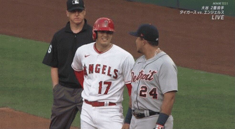 大谷翔平と三冠王 カブレラの あるいちゃつき が大きな話題に 注目トピックスch 大谷翔平と三冠王 カブレラの あるいちゃつき が大きな話題に 注目トピックスch