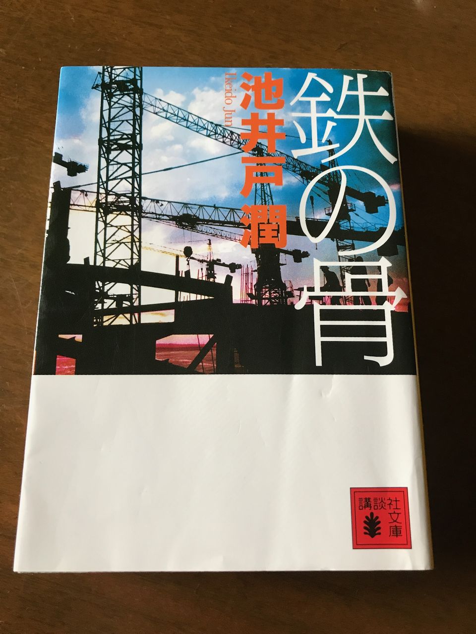 鉄の骨 池井戸潤著を読んで 舘祐司の気ままなブログ 鉄の骨 池井戸潤著を読んで 舘祐司の気ままなブログ