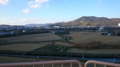 避難階段四階