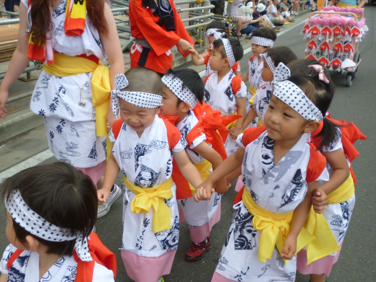 ねぶた祭りハネト参加しました ゆうゆうきっず青森