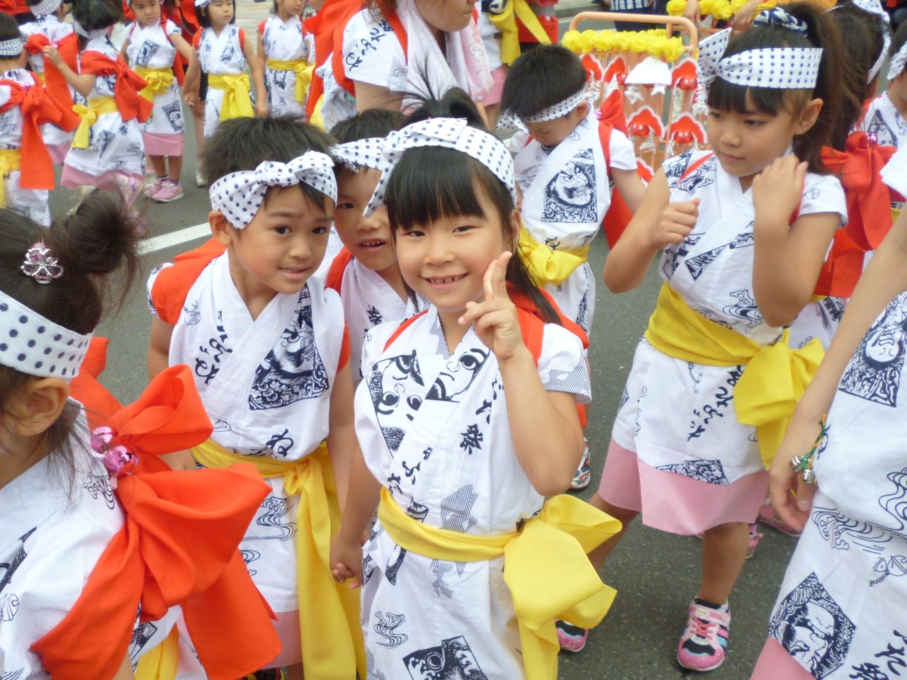ねぶた祭りハネト参加しました ゆうゆうきっず青森