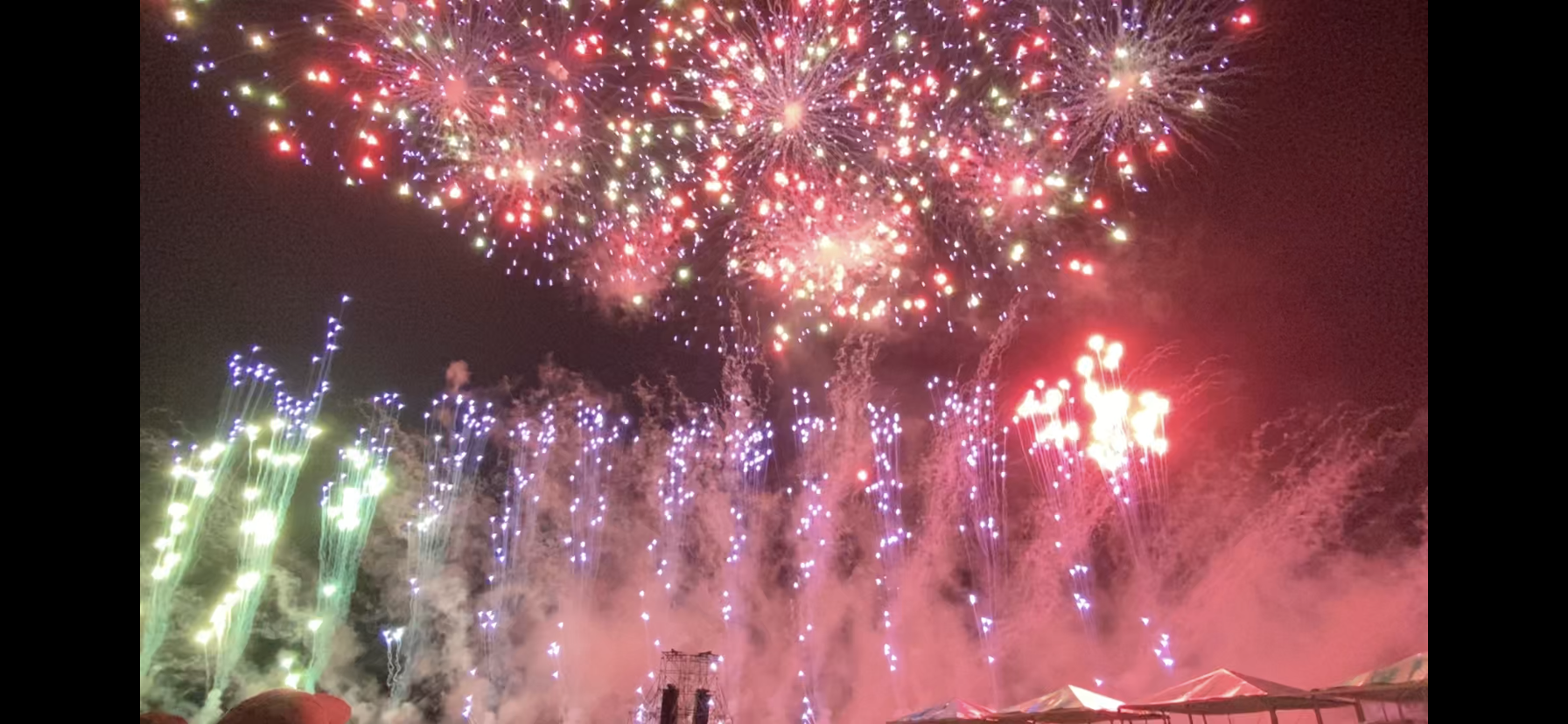 宜野湾市】1万発の花火が夜空に咲いた「琉球海炎祭2022」 : 美ら浜つー