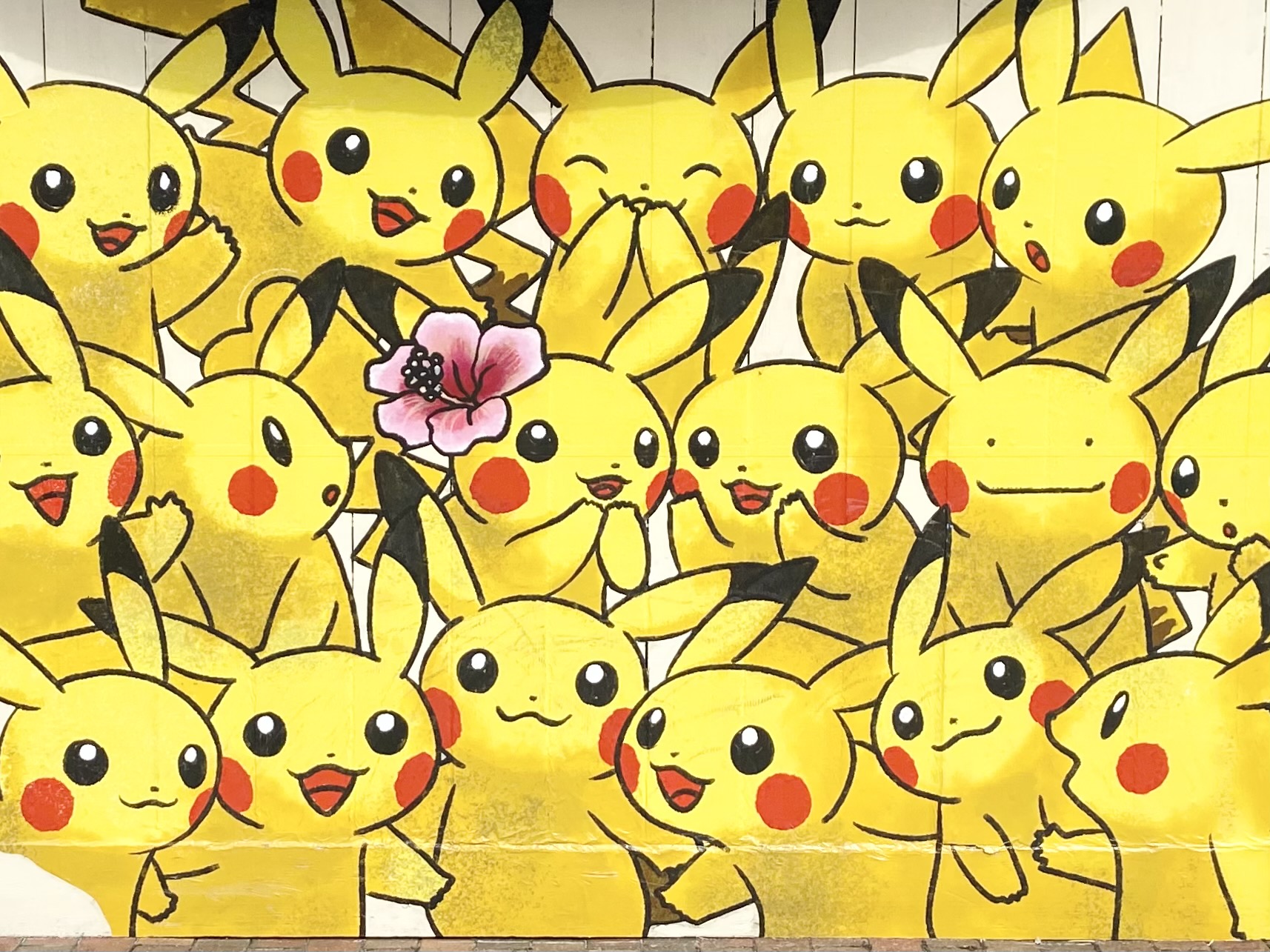 その 北谷町美浜 そらとぶピカチュウプロジェクト でアメリカンビレッジ内 Pokegenic に行ってきました 美ら浜つーしん 沖縄県北谷町の地域情報サイト