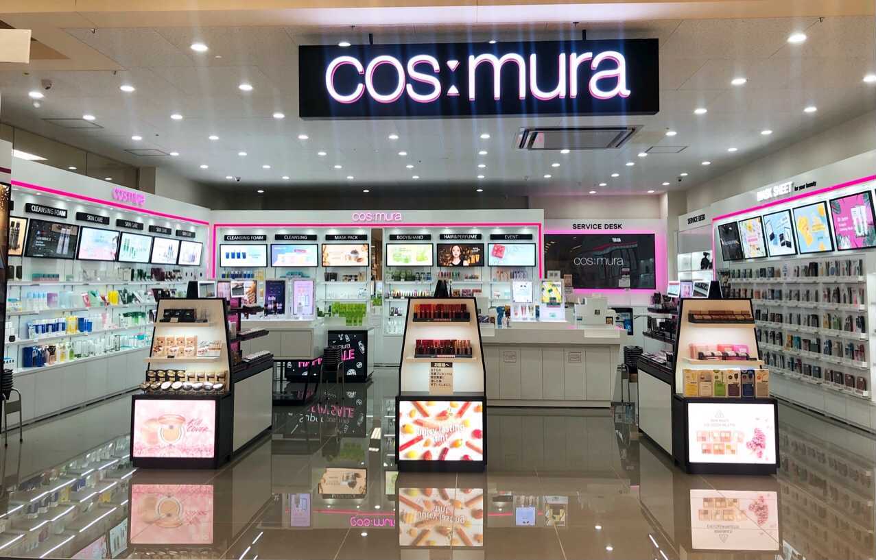 イオン北谷店内にオープンした韓国コスメブランドの専門店 Cos Mura さんのご紹介です 美ら浜つーしん 沖縄県北谷町の地域情報サイト