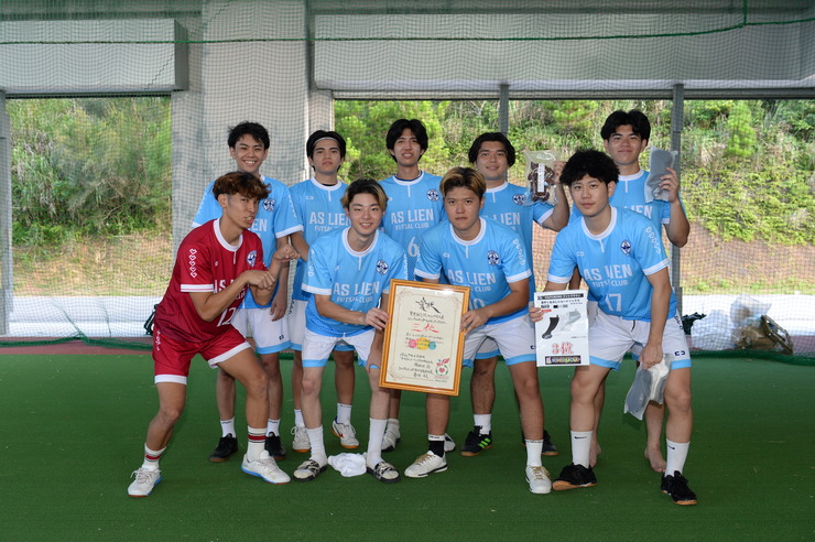 3位　沖縄国際大学フットサル『AS LIEN』