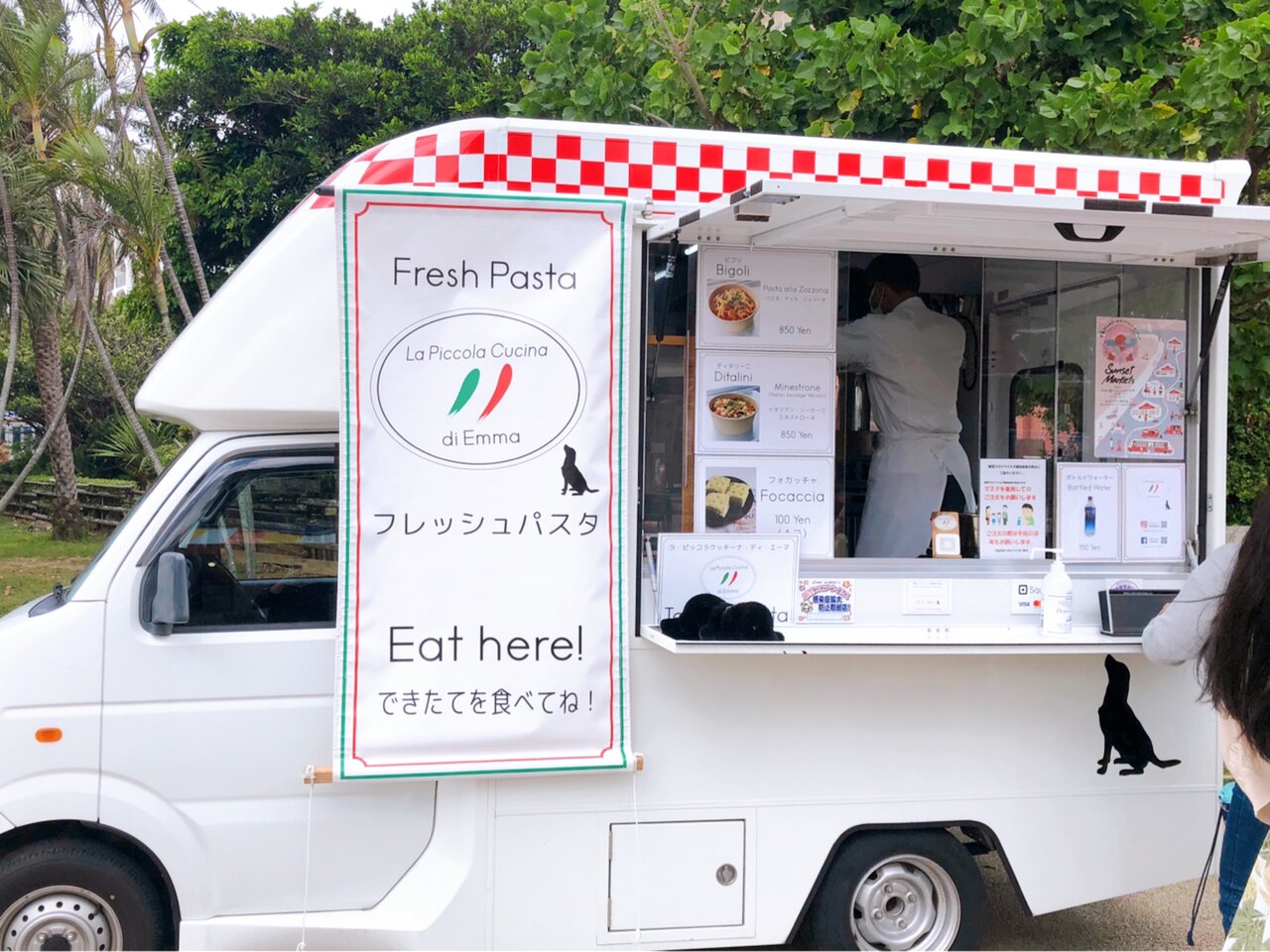 サンセットマーケットで見つけた『La Piccola Cucina di Emma』さん