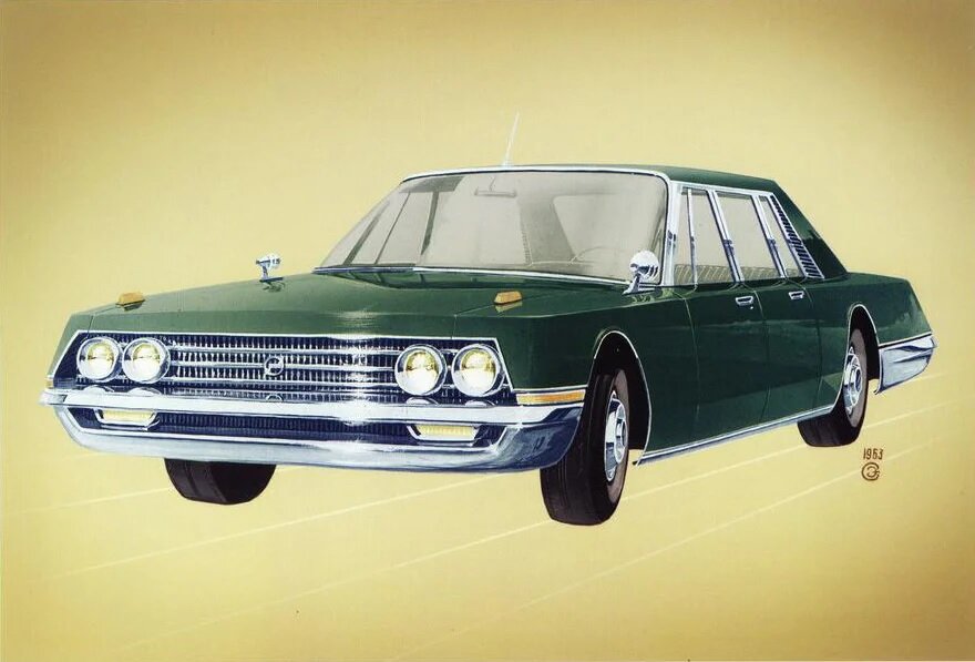 共産車探訪】ZiL 114 : ゆく車/くる車