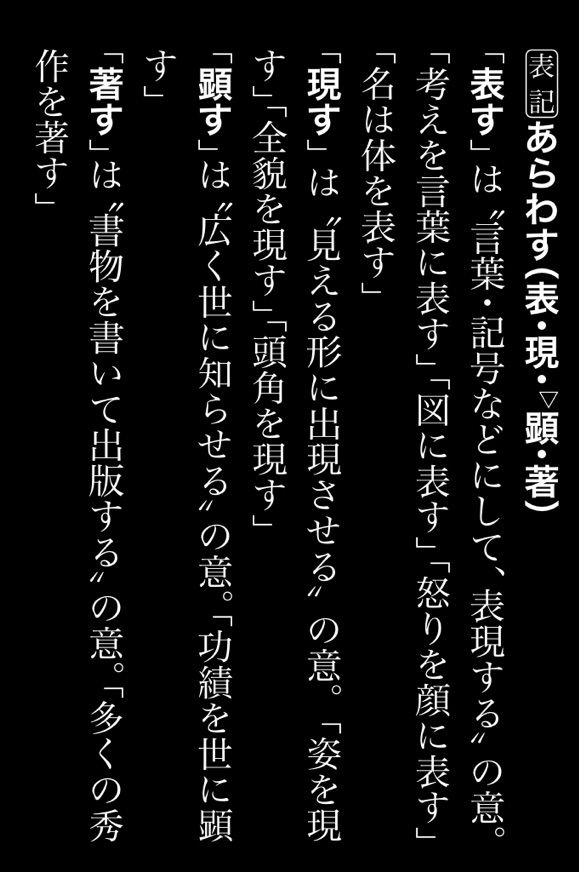 表す と 現す はどう違いますか?: 表わす 表す 使い分け – LBFQ