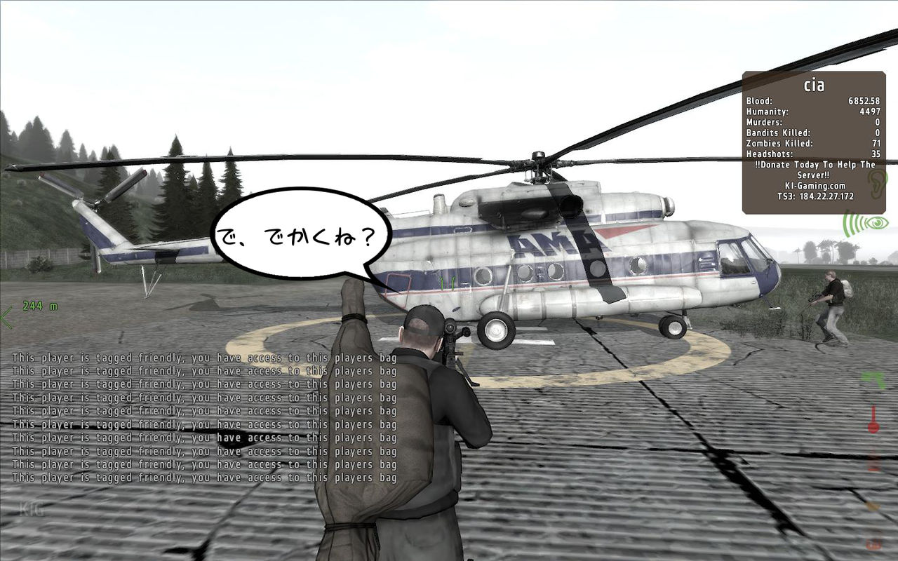 本日のdayz Epoch Panthera その3 チラシの中の人 本日のdayz Epoch Panthera その3 チラシの中の人