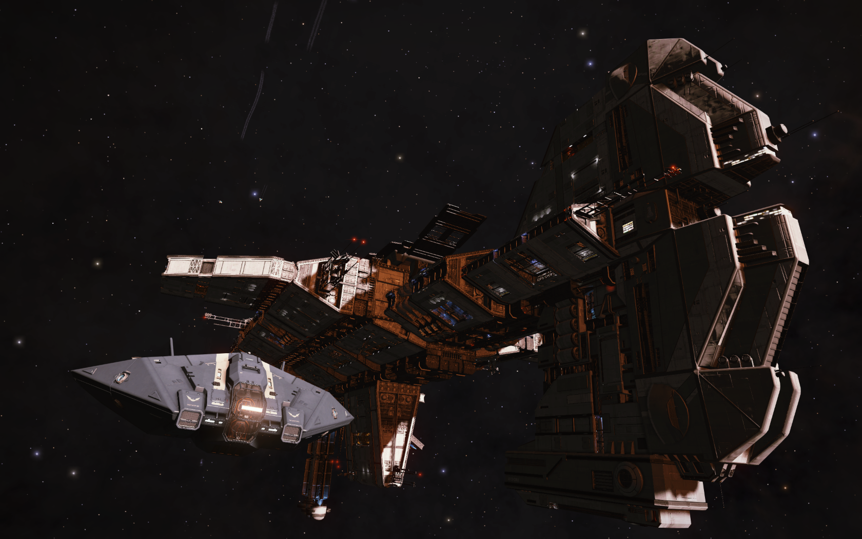Elite Dangerous 念願 のfleet Carrierを購入 チラシの中の人 Elite Dangerous 念願 のfleet Carrierを購入 チラシの中の人