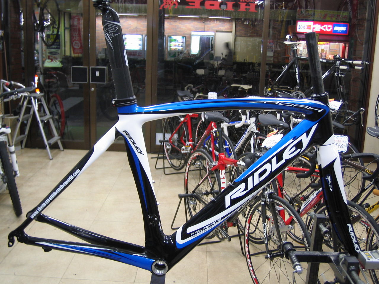 RIDLEY NOAH RS ロードバイクフレーム サイズXS リドレーノアrs 2014年 