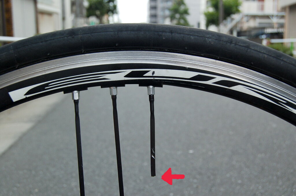 EURUS スポーク折れ 修理 : 自転車屋 中嶋