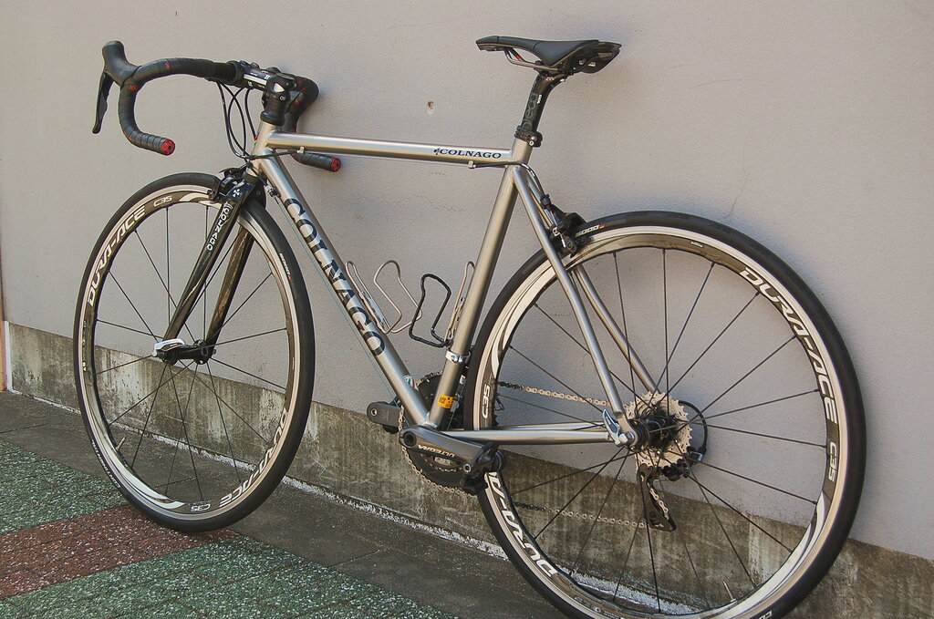 COLNAGO TITANIO コンポ入替え : 自転車屋 中嶋