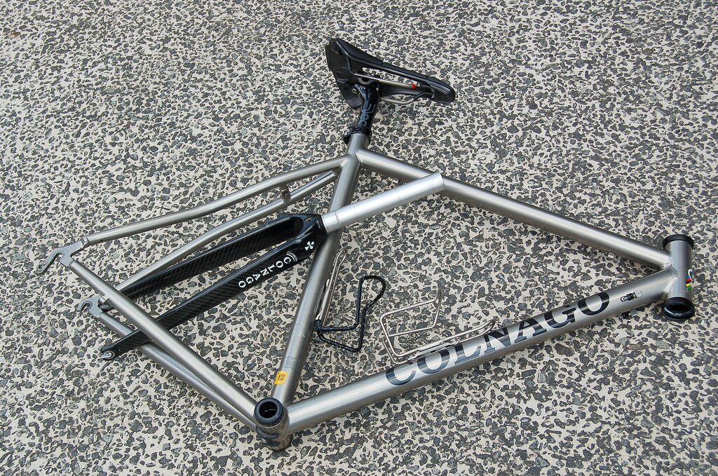 COLNAGO TITANIO コンポ入替え : 自転車屋 中嶋