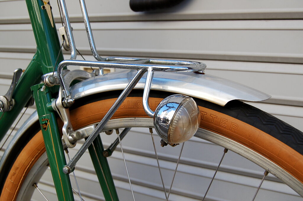 手渡し限定】ZUNOW ランドナー 650×42B ヴィンテージ 補修パーツ付