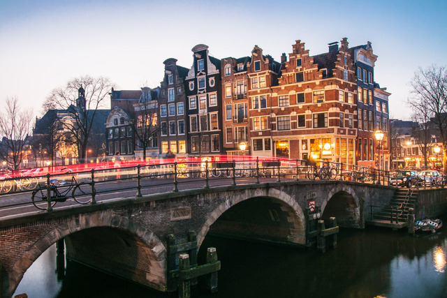 Amsterdam from the water