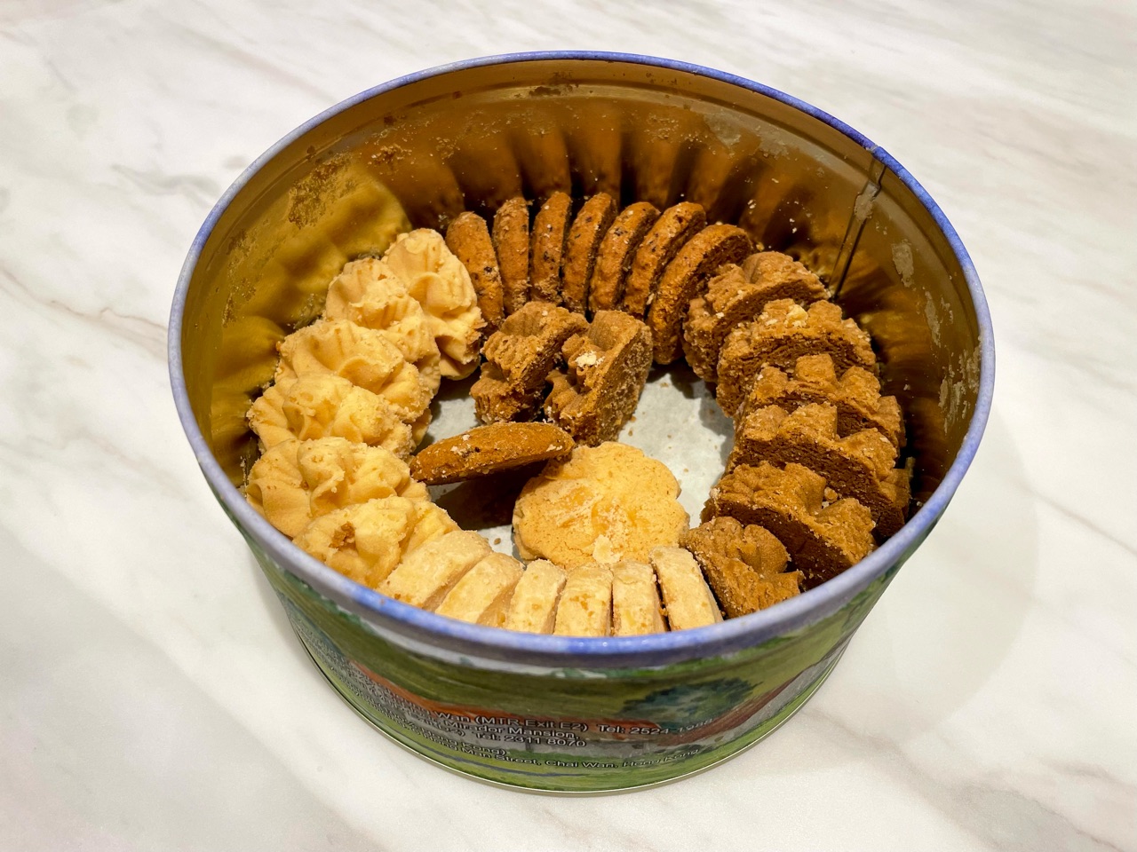 ジェニーベーカリー 2mix Butter Cookies 640g ジェニー クッキー