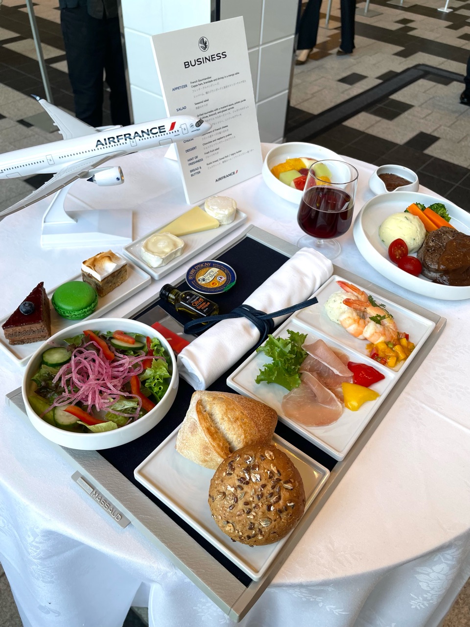 エールフランス航空 新ビジネスクラスシート内覧会 : Ciel