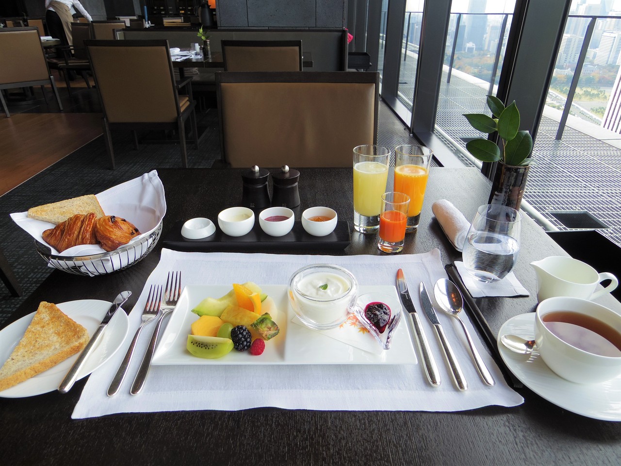 アマン東京のアメリカンブレックファーストvs和朝食 Ciel オフィシャルブログ 月に一度の世界スパ ホテル巡り Powered By ライブドアブログ